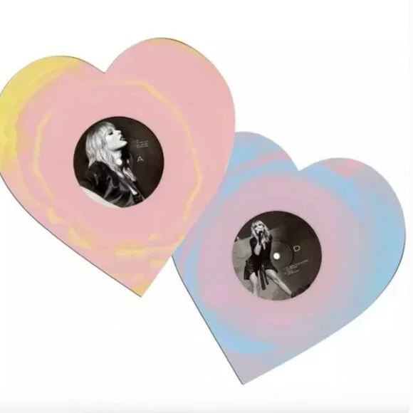 NEW! Taylor Swift Live From Paris Heart Shape Vinyl 2025 - Picture 3 of 3